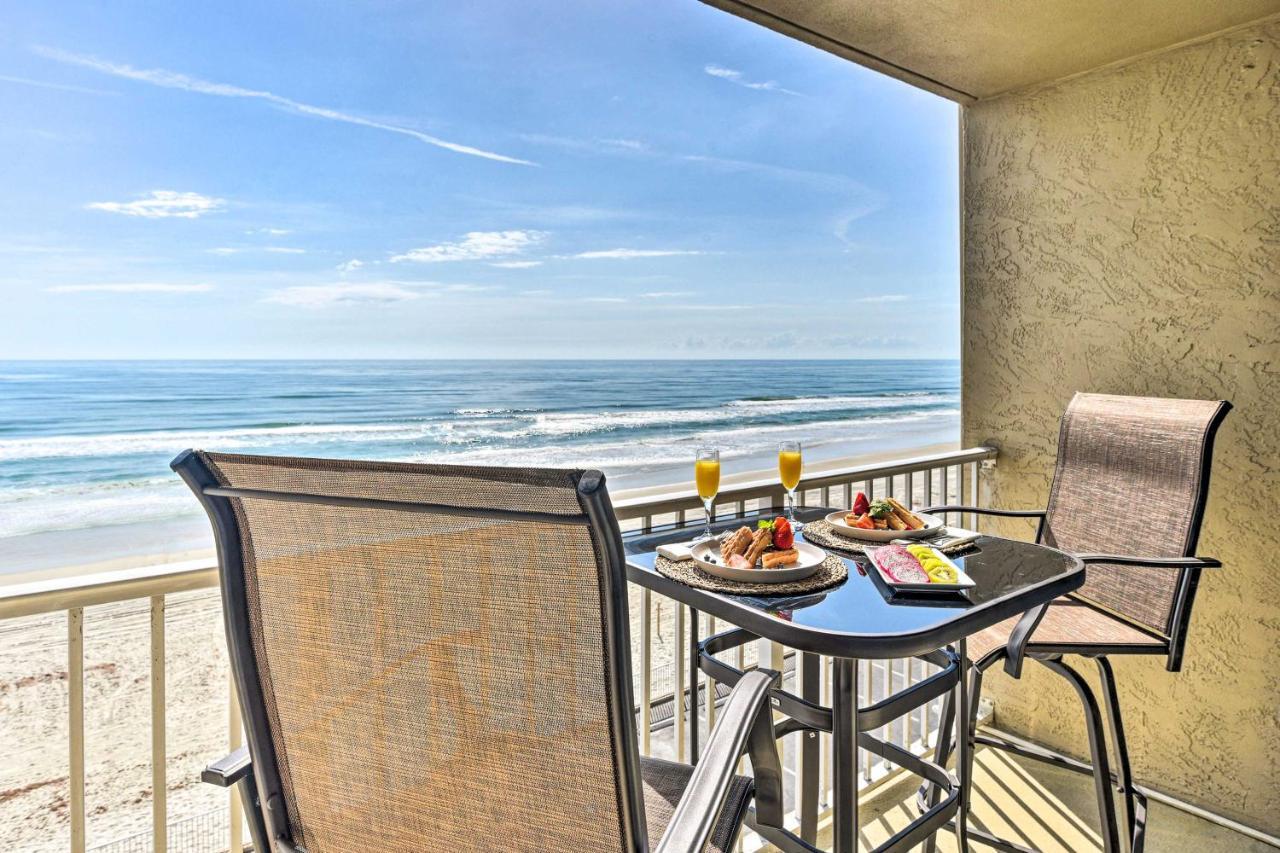 Oceanfront, Fourth-Floor Condo On Daytona Beach! Exteriör bild